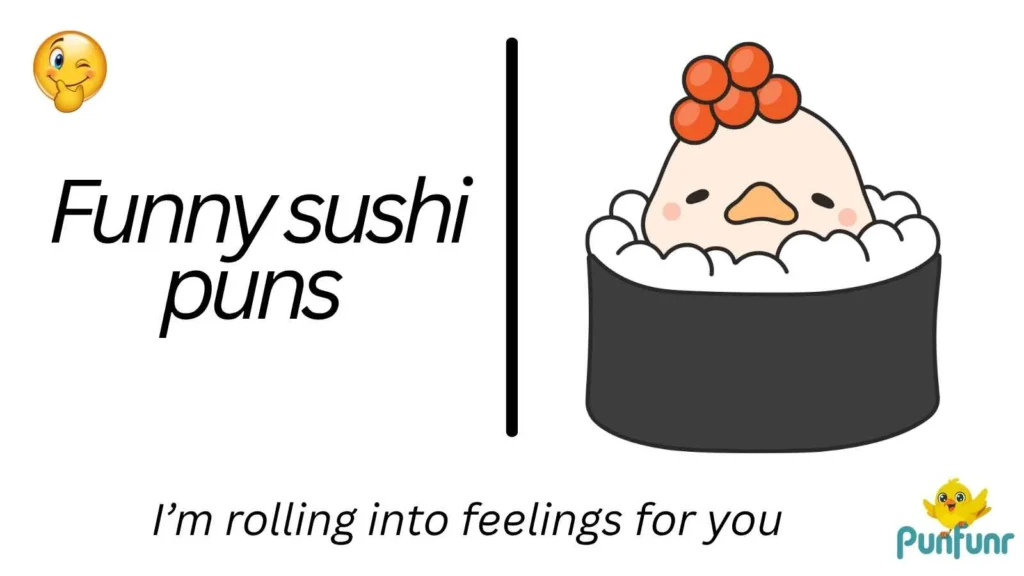 Funny sushi puns