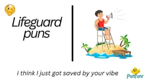 Lifeguard puns