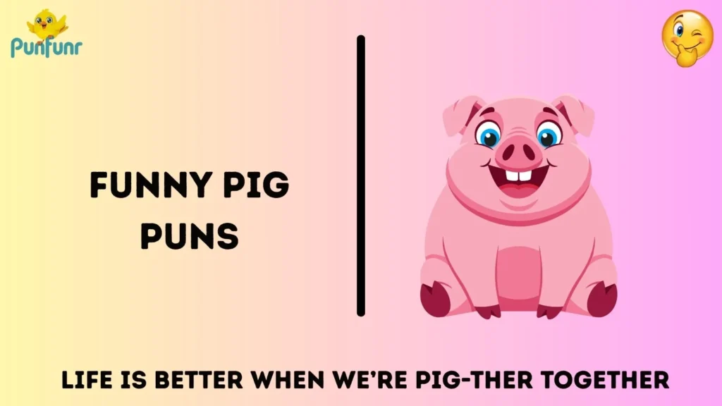 Funny Pig Puns