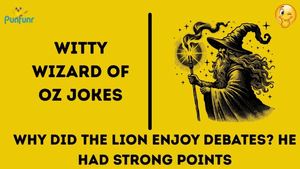 Witty Wizard of Oz Jokes